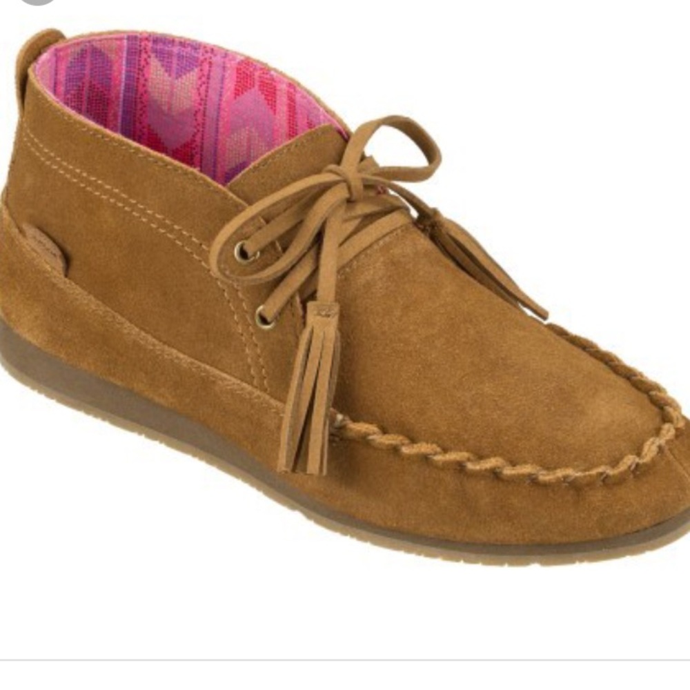 Sanuk Moccodile Sidewalk Surfers - Size 9